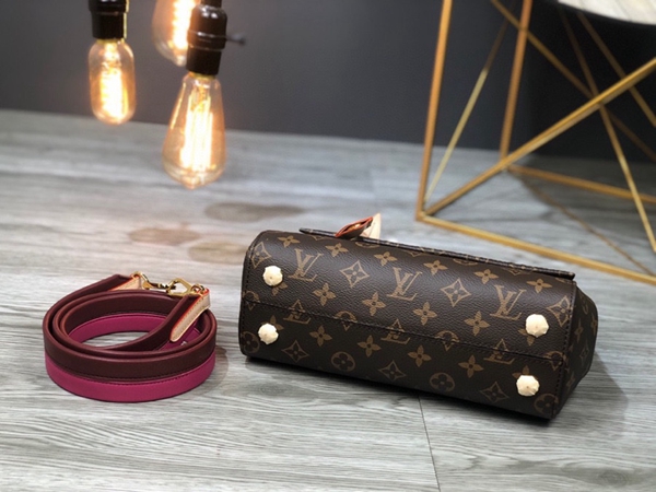 ルイヴィトンバッグ角部分ディテール